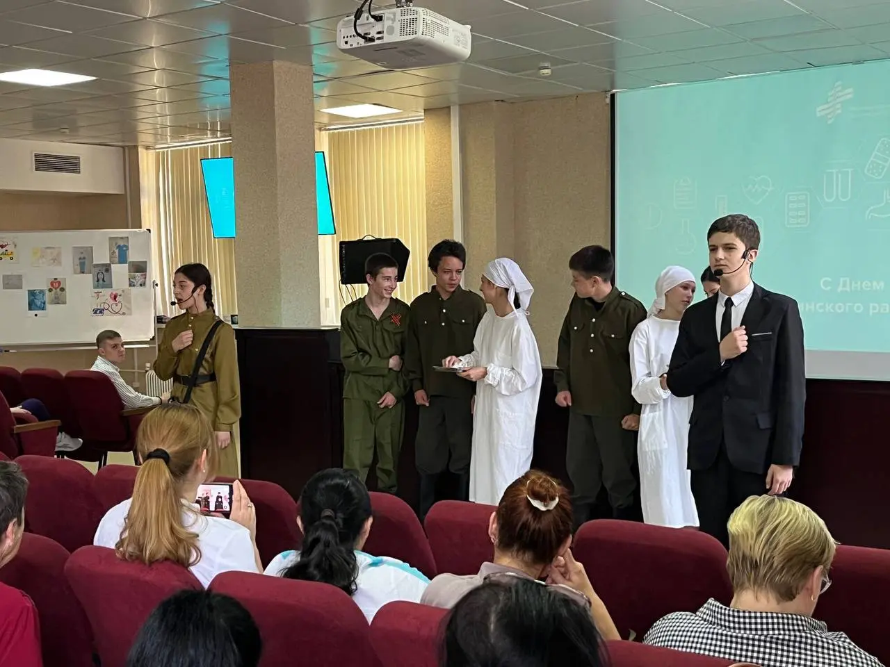 Празднование дня медицинского работника в ИБ2