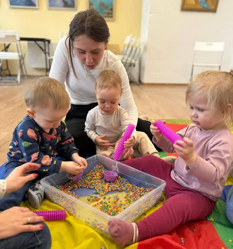 Уникальное занятие по раннему развитию в 'Музе'