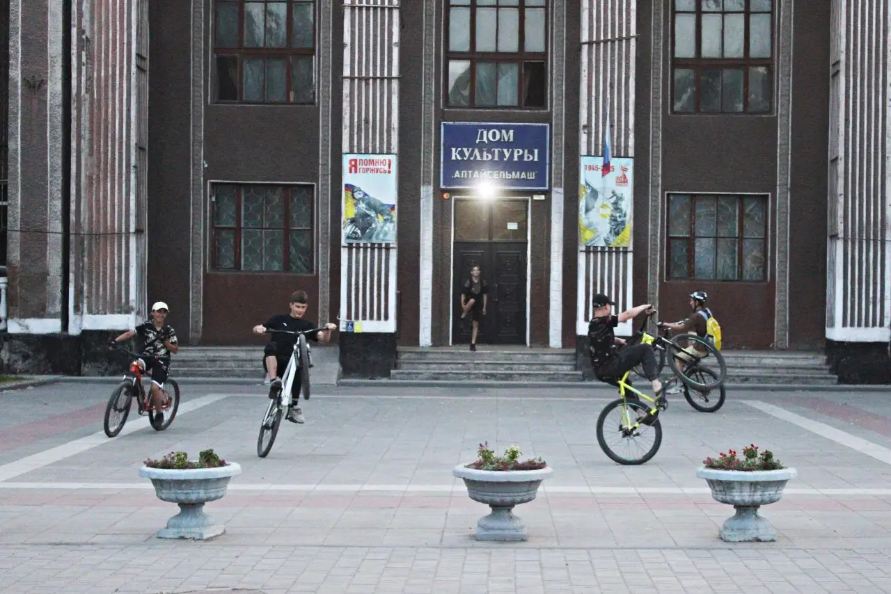 Летние забавы юных Рубцовчан