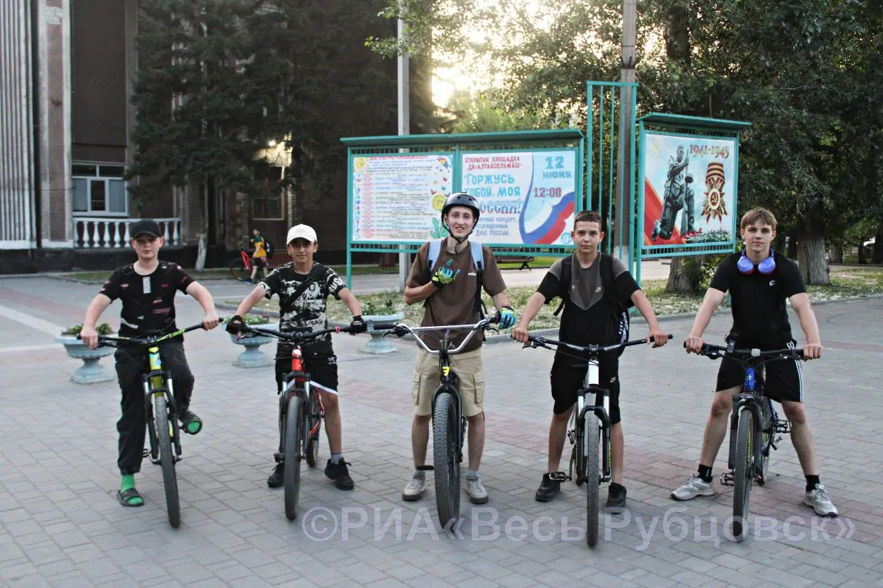 Летние забавы юных Рубцовчан