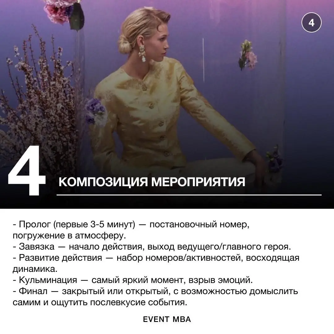 Ключевые этапы работы event-режиссёра