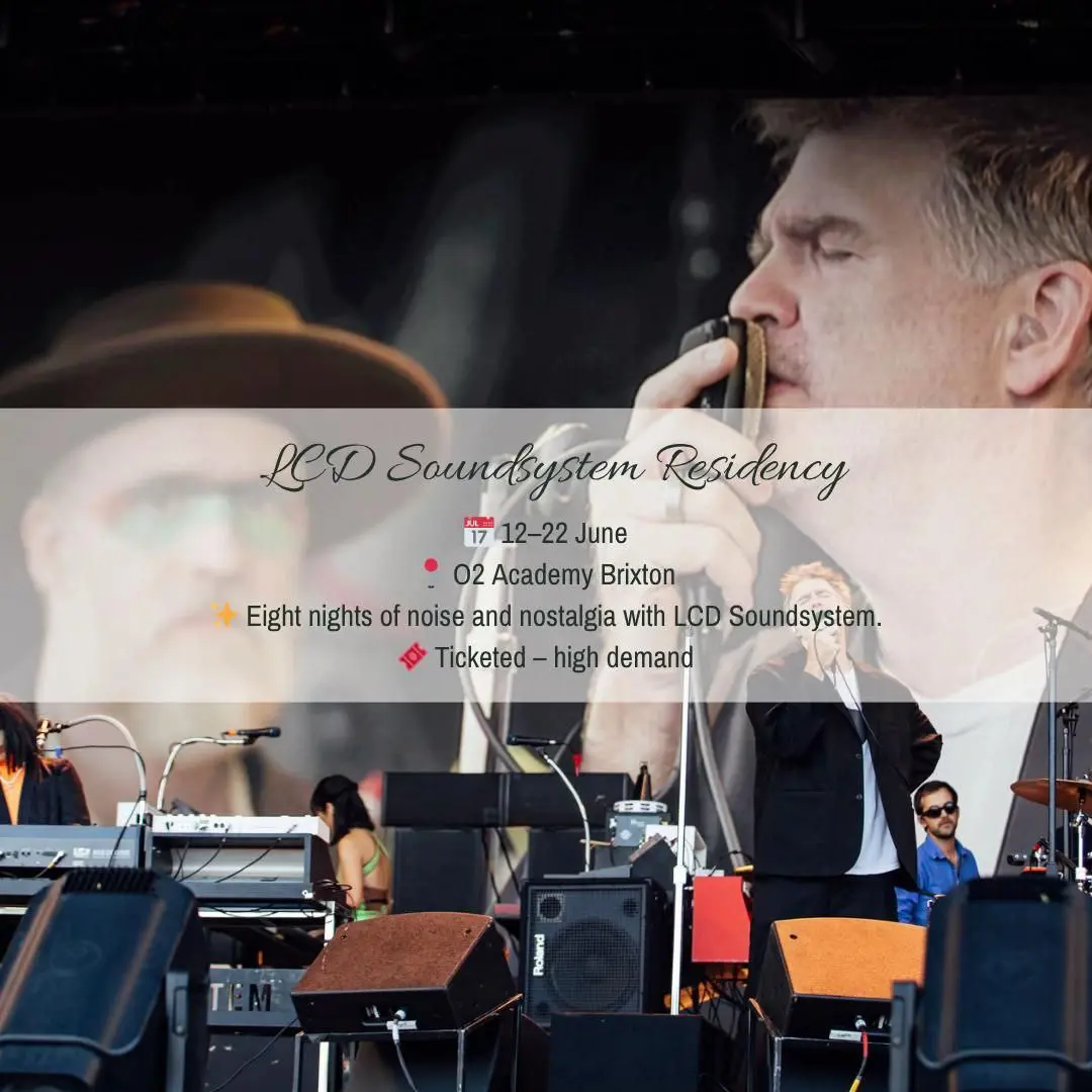 LCD Soundsystem в Лондоне – 8 ночей ностальгии и электроники