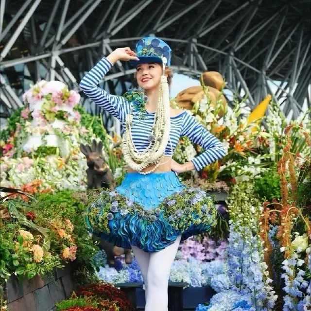 Парад цветов в Петербурге