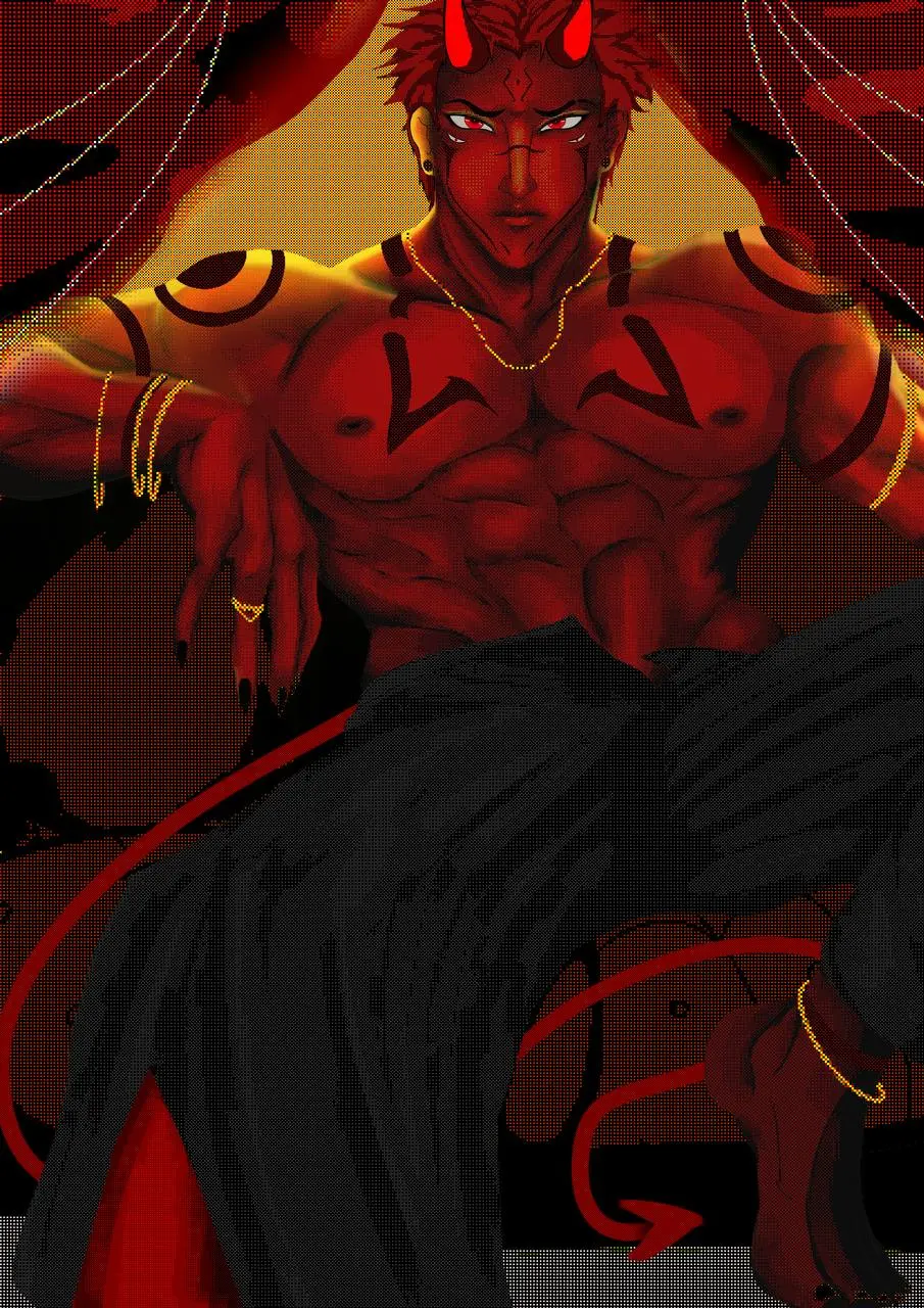 Арт. Демонюга Сукуна