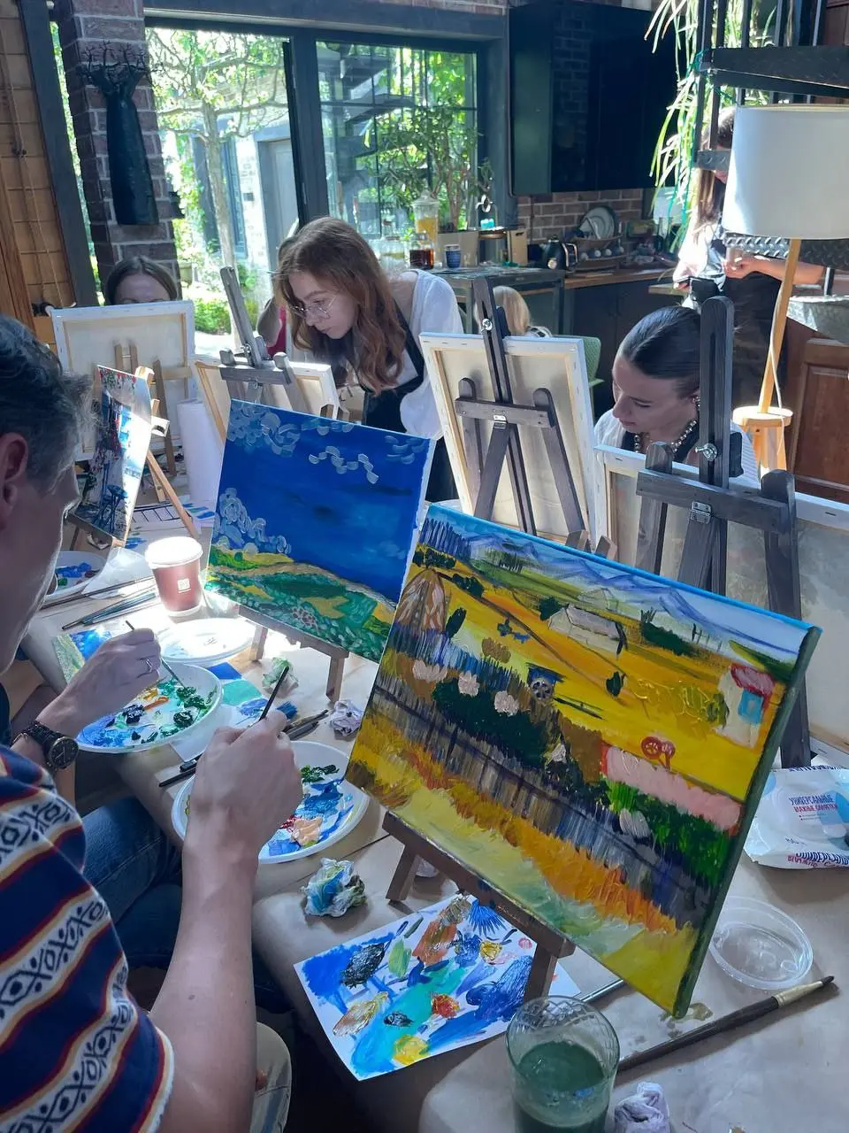 Завершающий арт-завтрак с Ириной Серебрянниковой