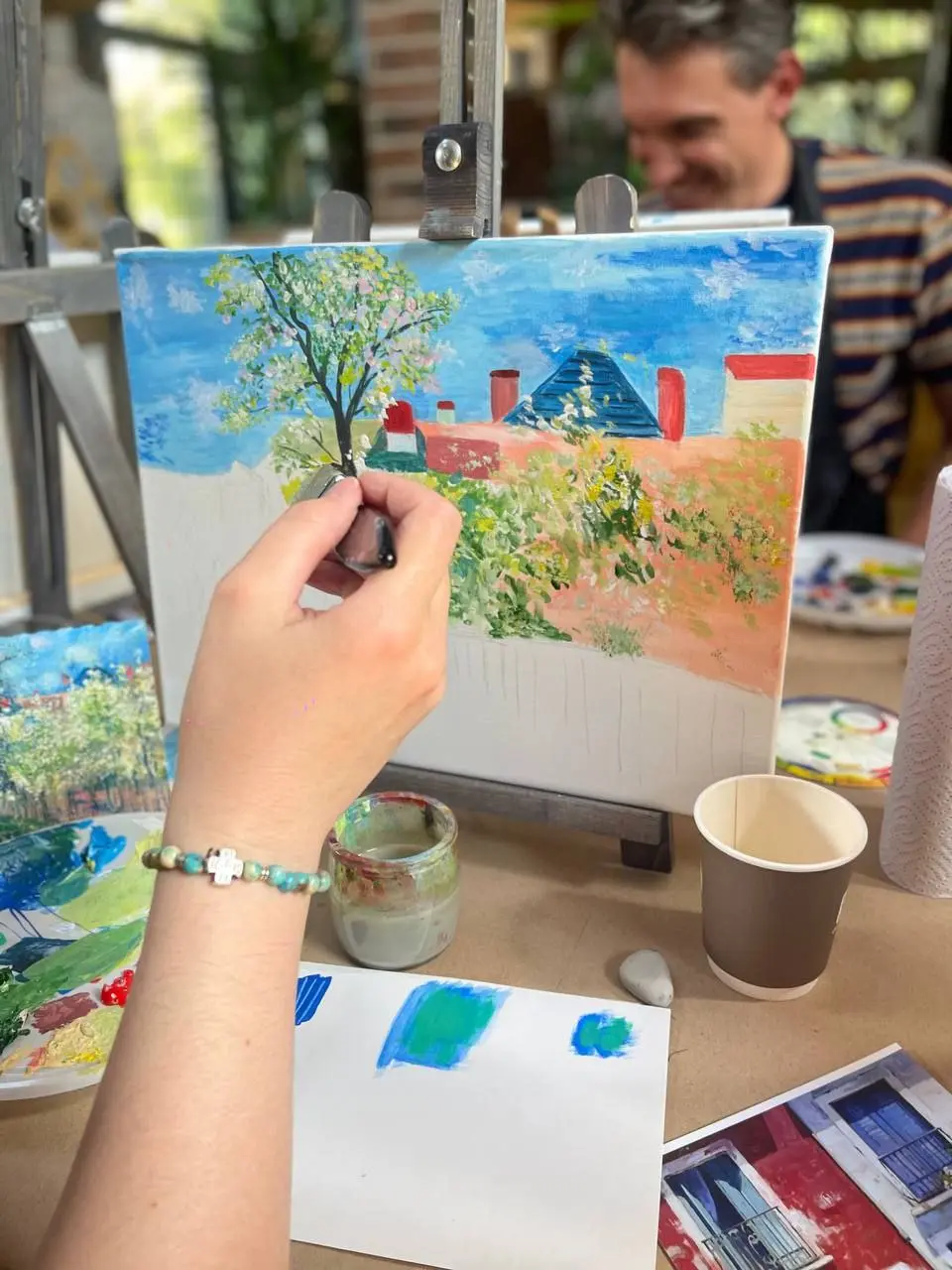 Завершающий арт-завтрак с Ириной Серебрянниковой