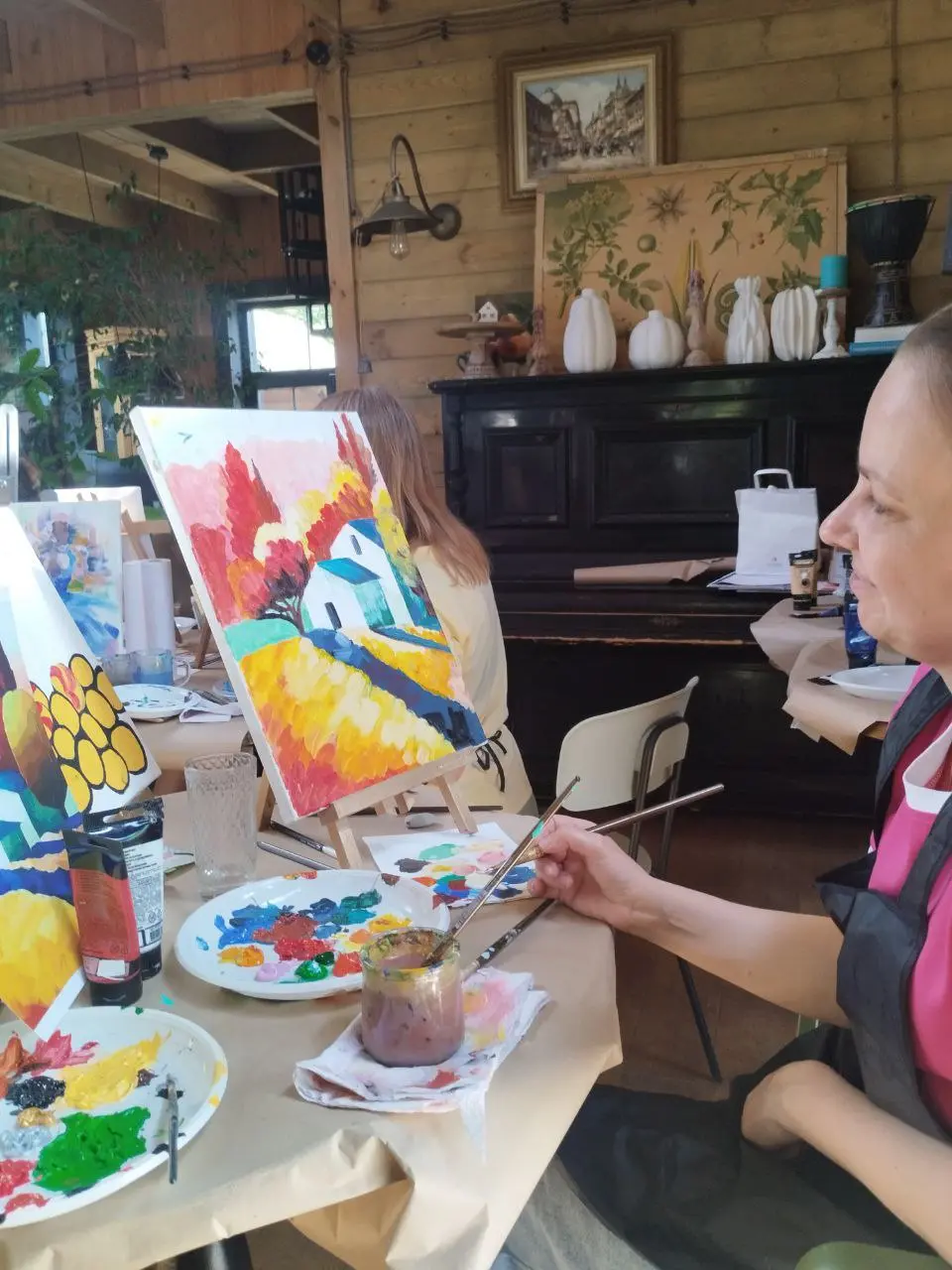 Завершающий арт-завтрак с Ириной Серебрянниковой