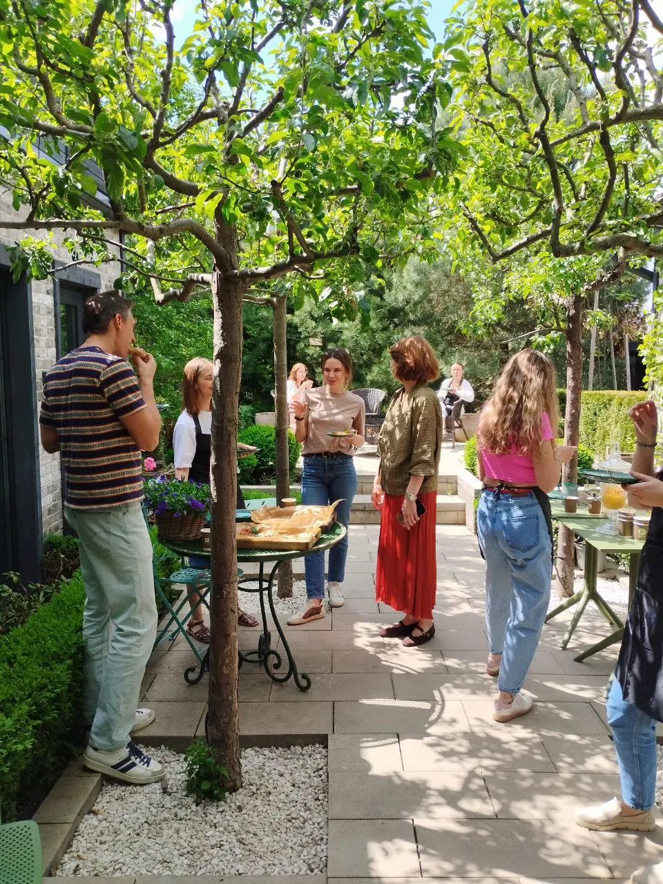 Завершающий арт-завтрак с Ириной Серебрянниковой