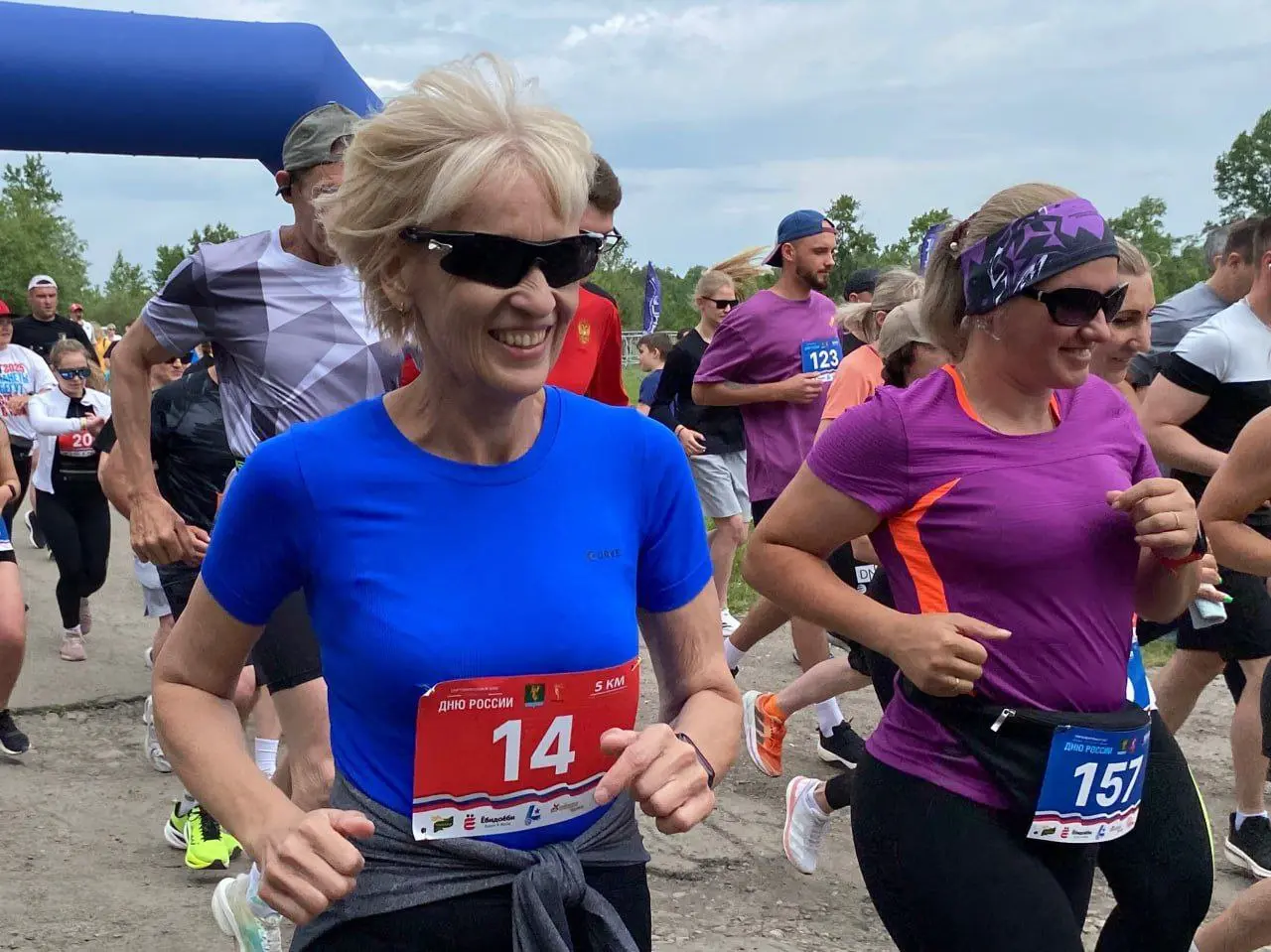 День России в Ангарске: забег и спортивный праздник