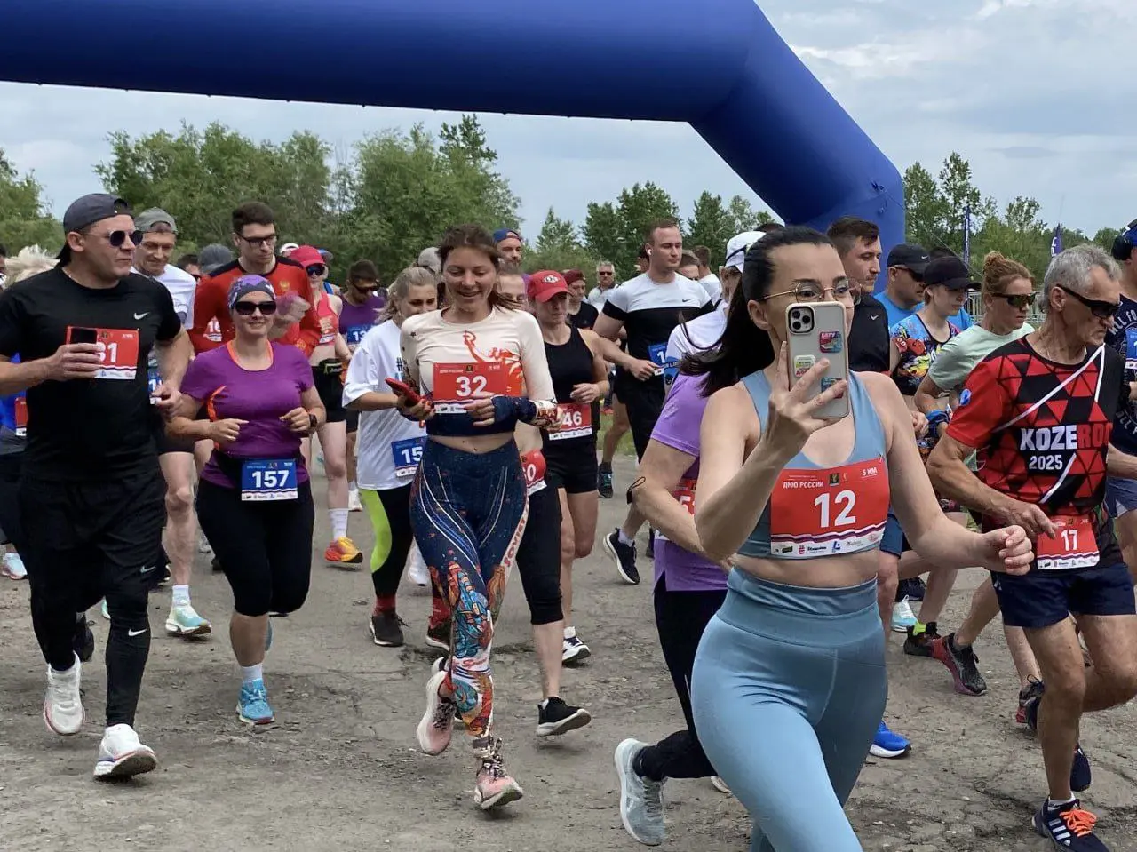 День России в Ангарске: забег и спортивный праздник