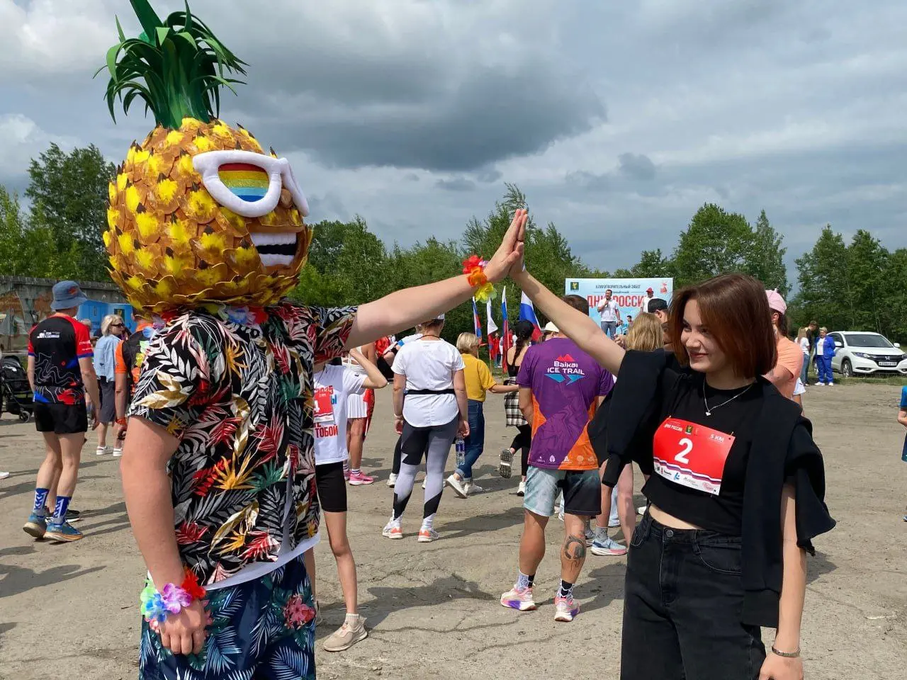 День России в Ангарске: забег и спортивный праздник