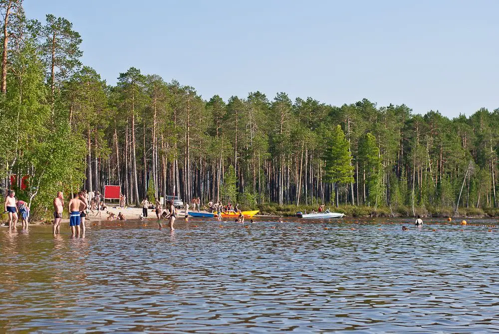 Открытие пляжного сезона в Белоярском
