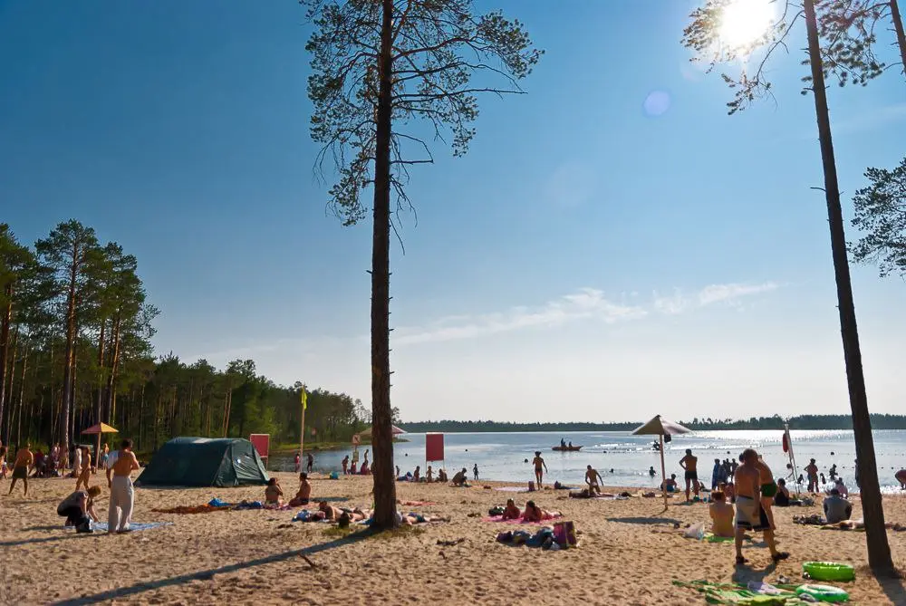 Открытие пляжного сезона в Белоярском