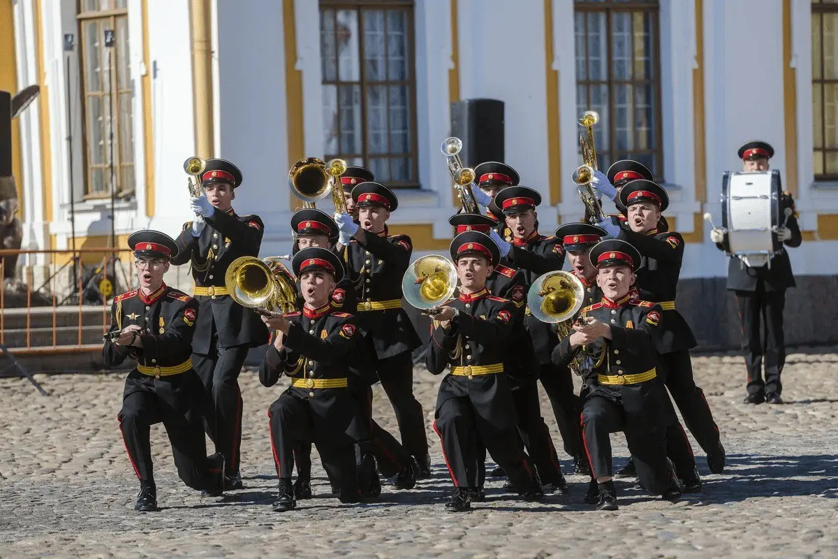 Фестиваль духовых оркестров в Петропавловской крепости