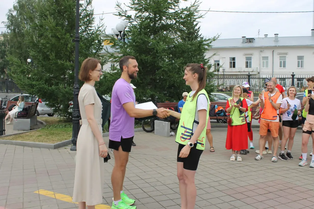 Пробежка «5 вёрст», посвящённая Дню России
