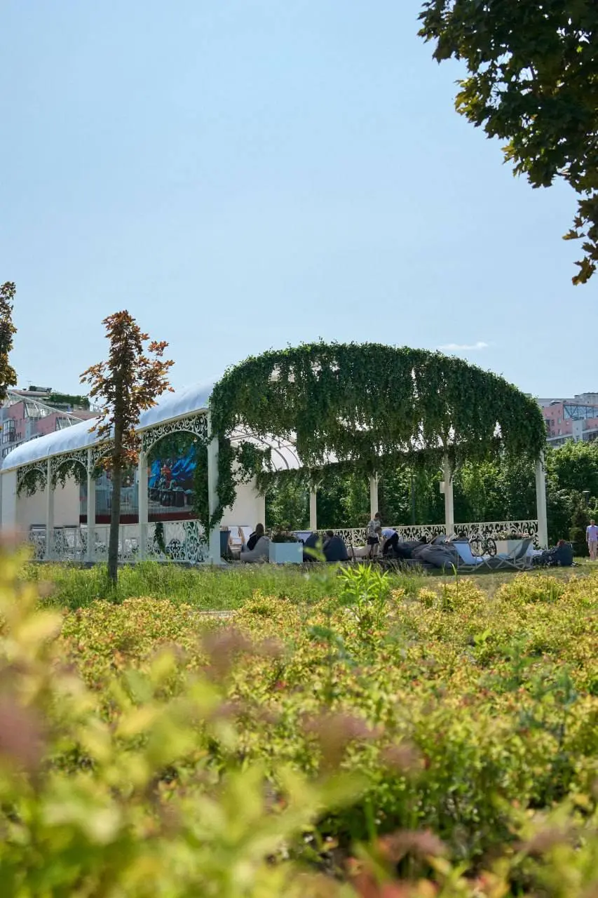 лётний кинотеатр в Парке на Ходынке