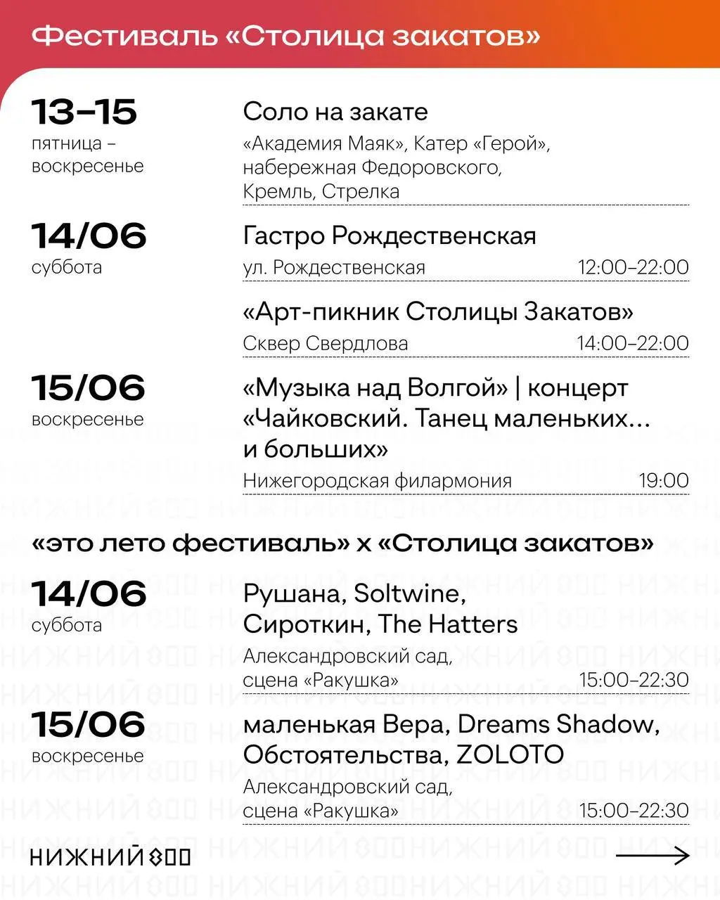 детская афиша событий