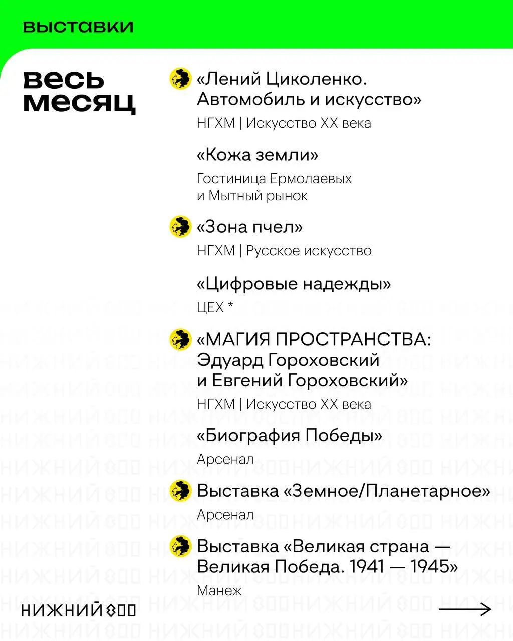 детская афиша событий