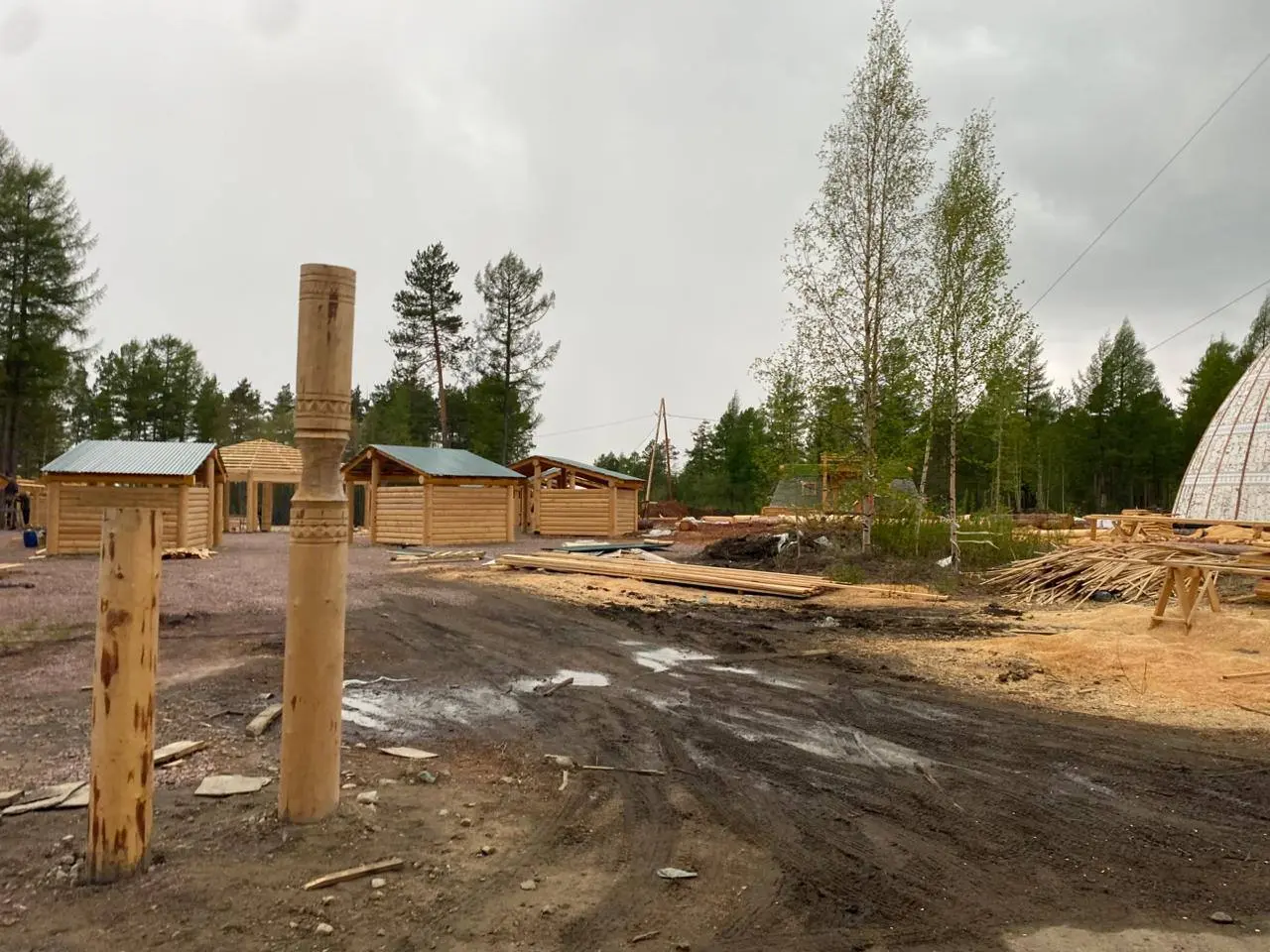 Ысыах Олонхо: стройка в финальной стадии