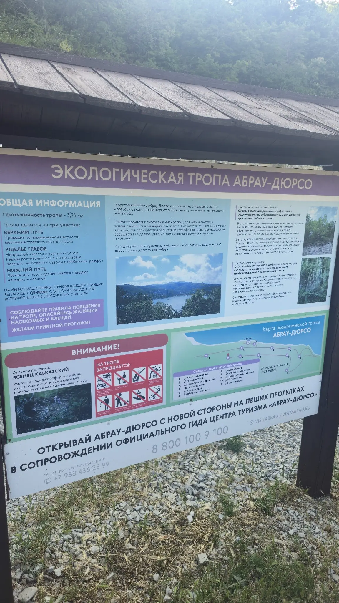 Экотропа Абрау-Дюрсо — где природа становится искусством