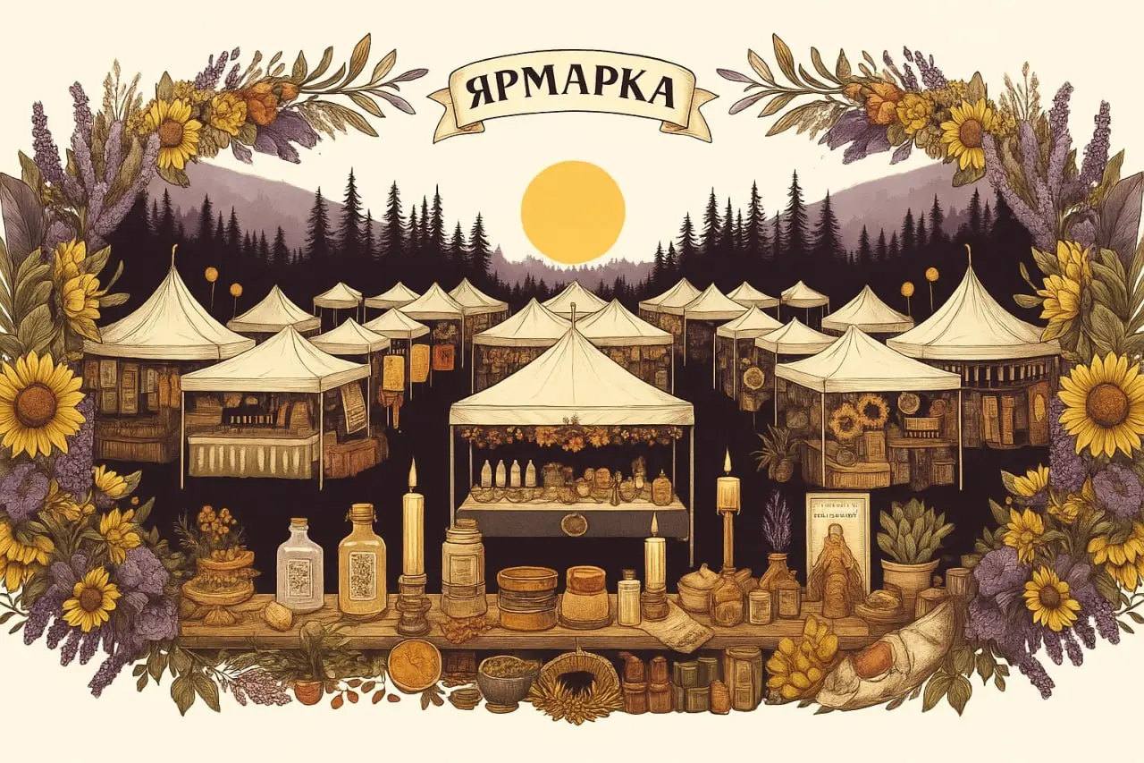 ЭКО-ярмарка на фестивале «Солнцестояние» в Хоста Рике (Сочи)