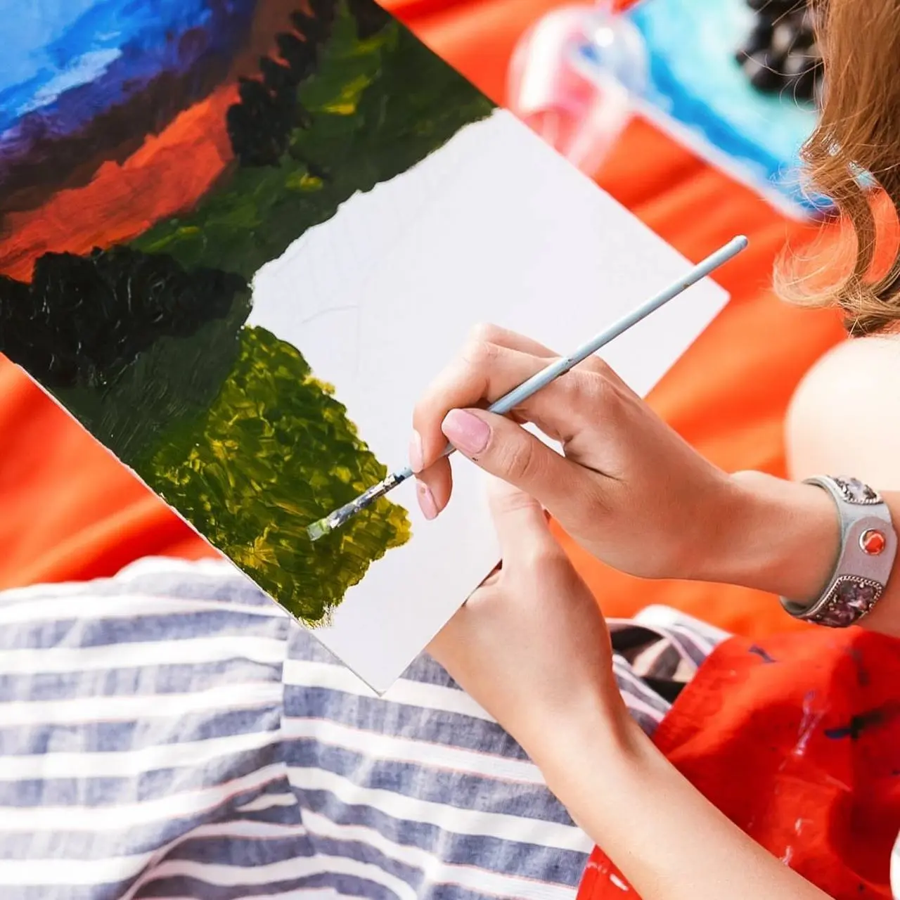 АРТ-ПИКНИК на острове Конный