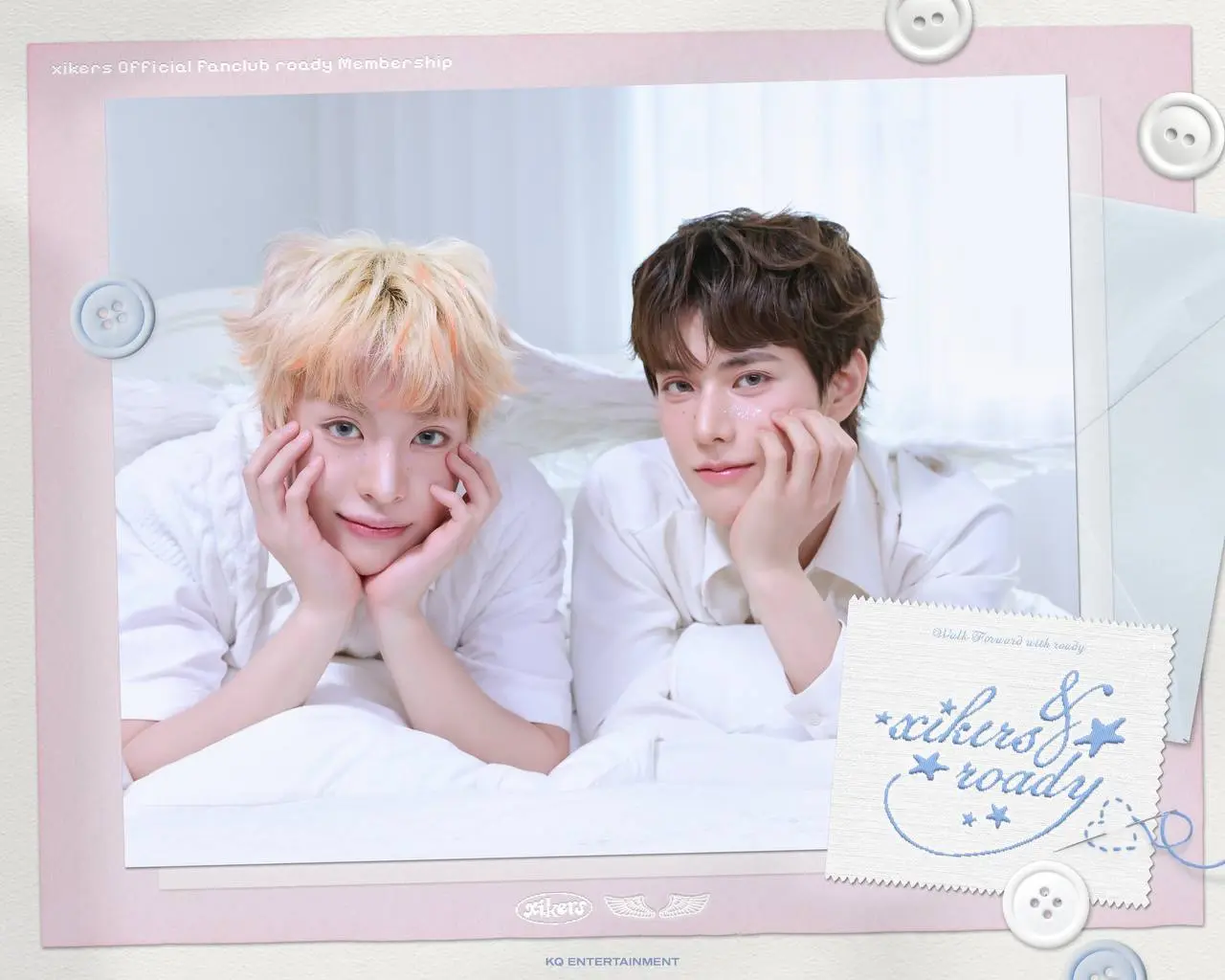 Обновление соцсетей Xikers: фото Джиншик и Ечан