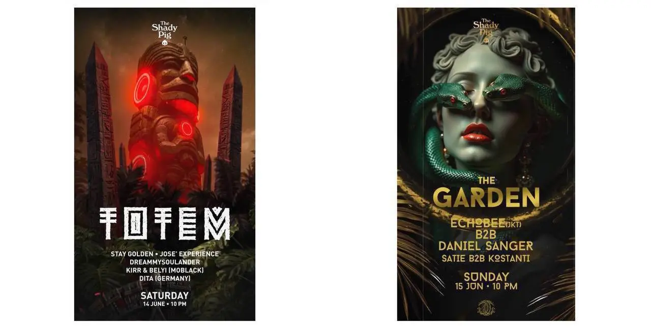 Тусовки на недели в клубах и ресторанах