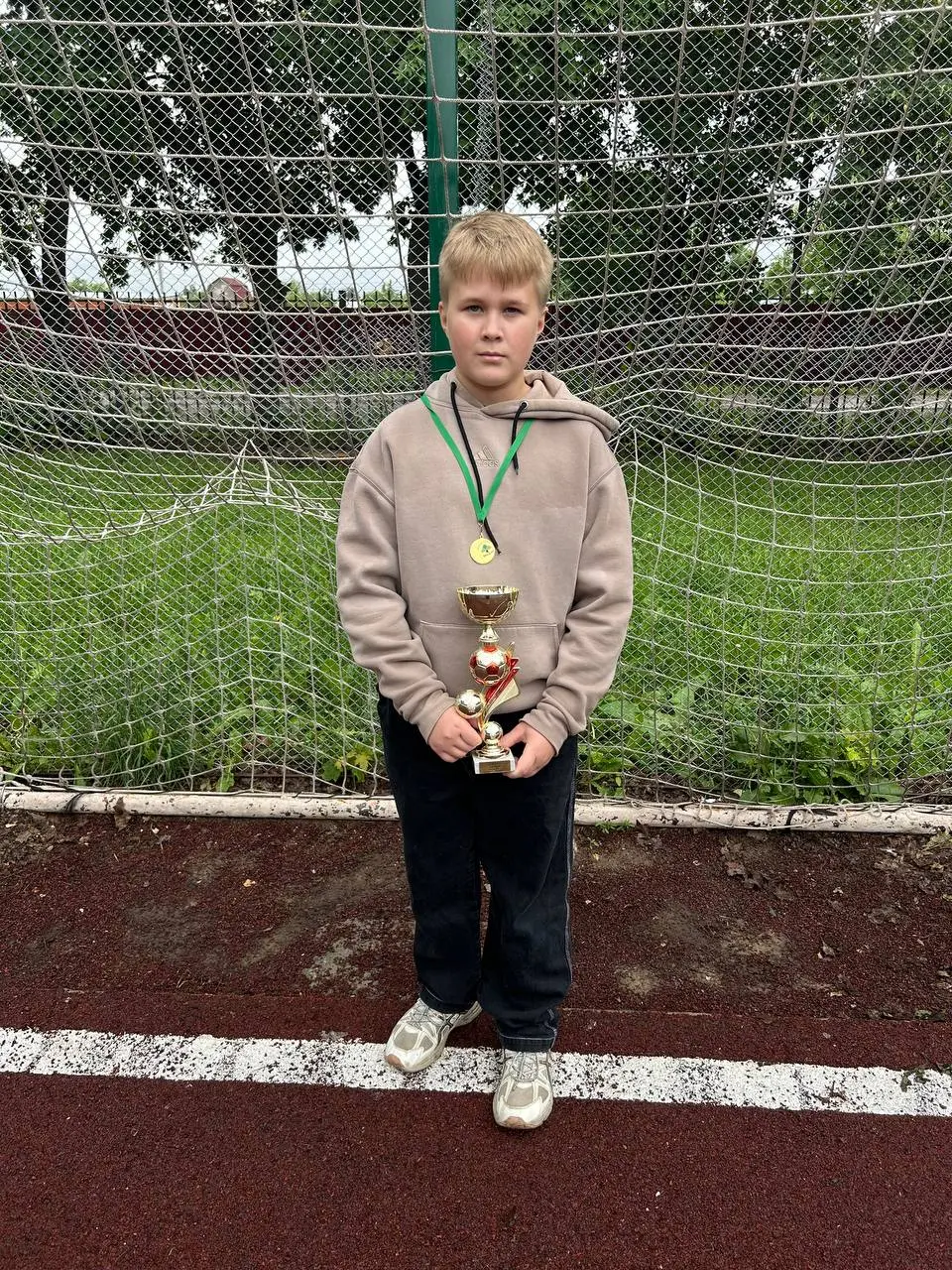 Награждение наших футболистов