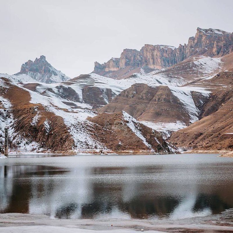 Ледяные озера и водопады Кавказа
