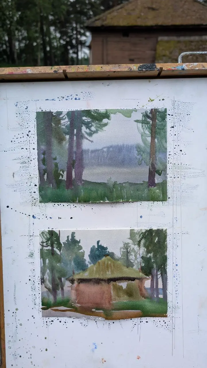 открытие выставки Максима Титова и мастер-класс Владимира Панина