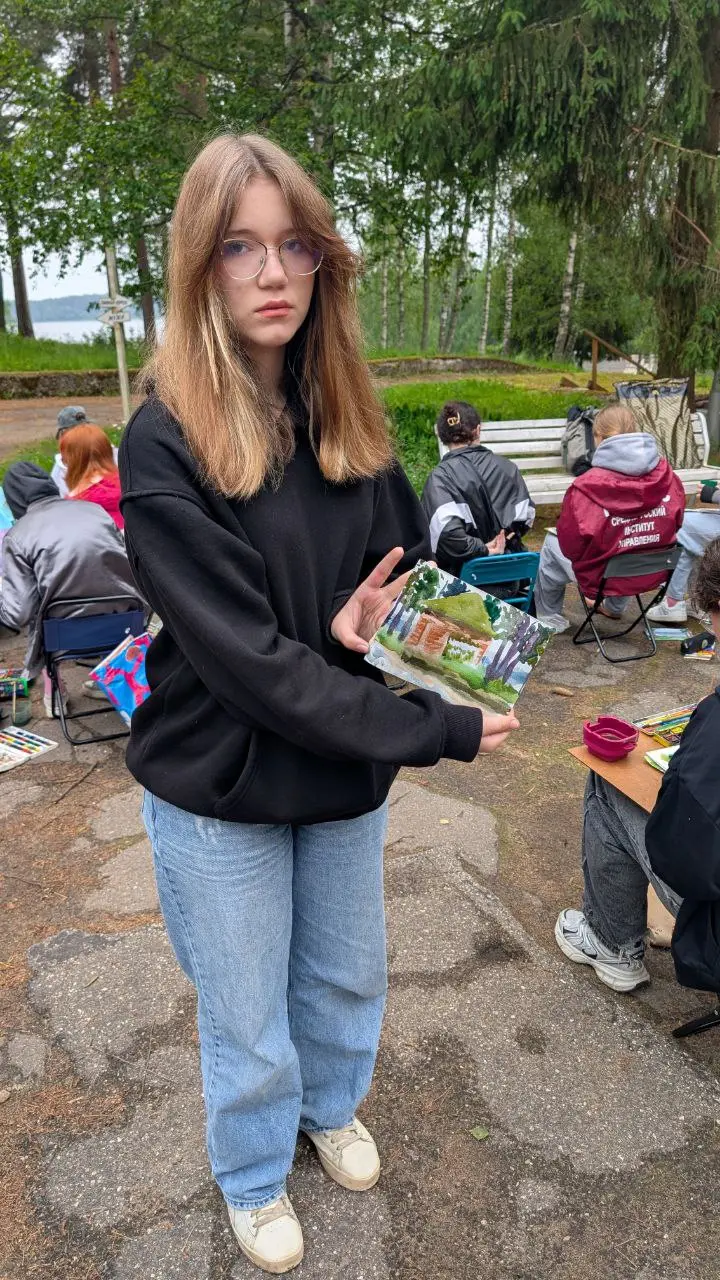 открытие выставки Максима Титова и мастер-класс Владимира Панина