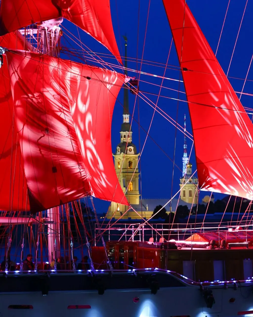 Репетиция "Алых парусов"