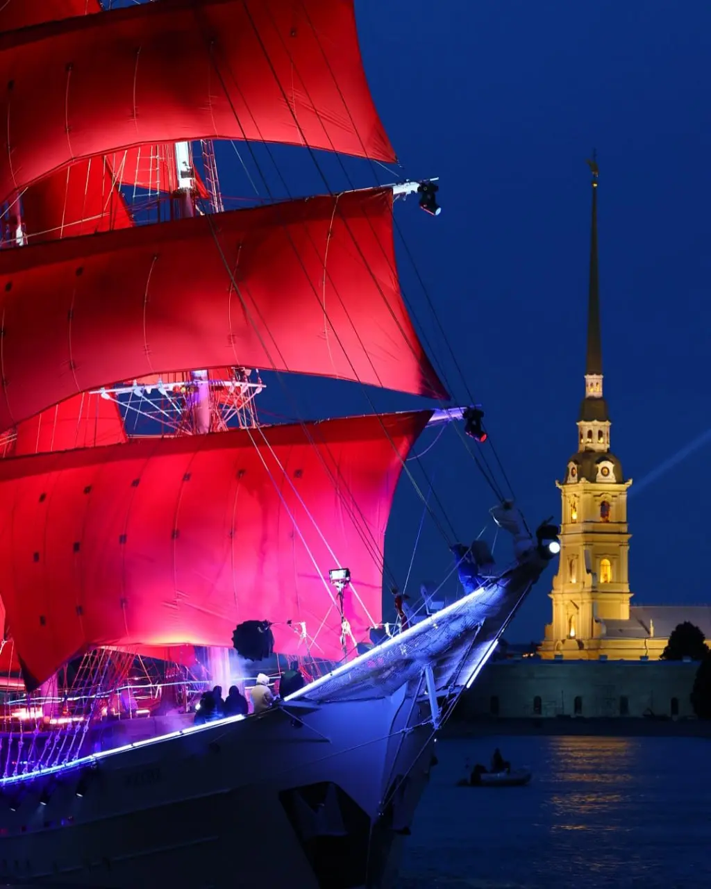 Репетиция "Алых парусов"