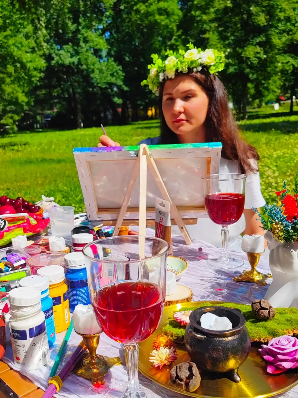 уникальные арт-пикники для женщин