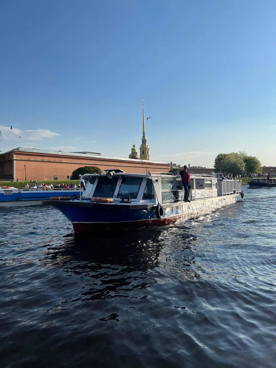 Паровозная переправа через Неву