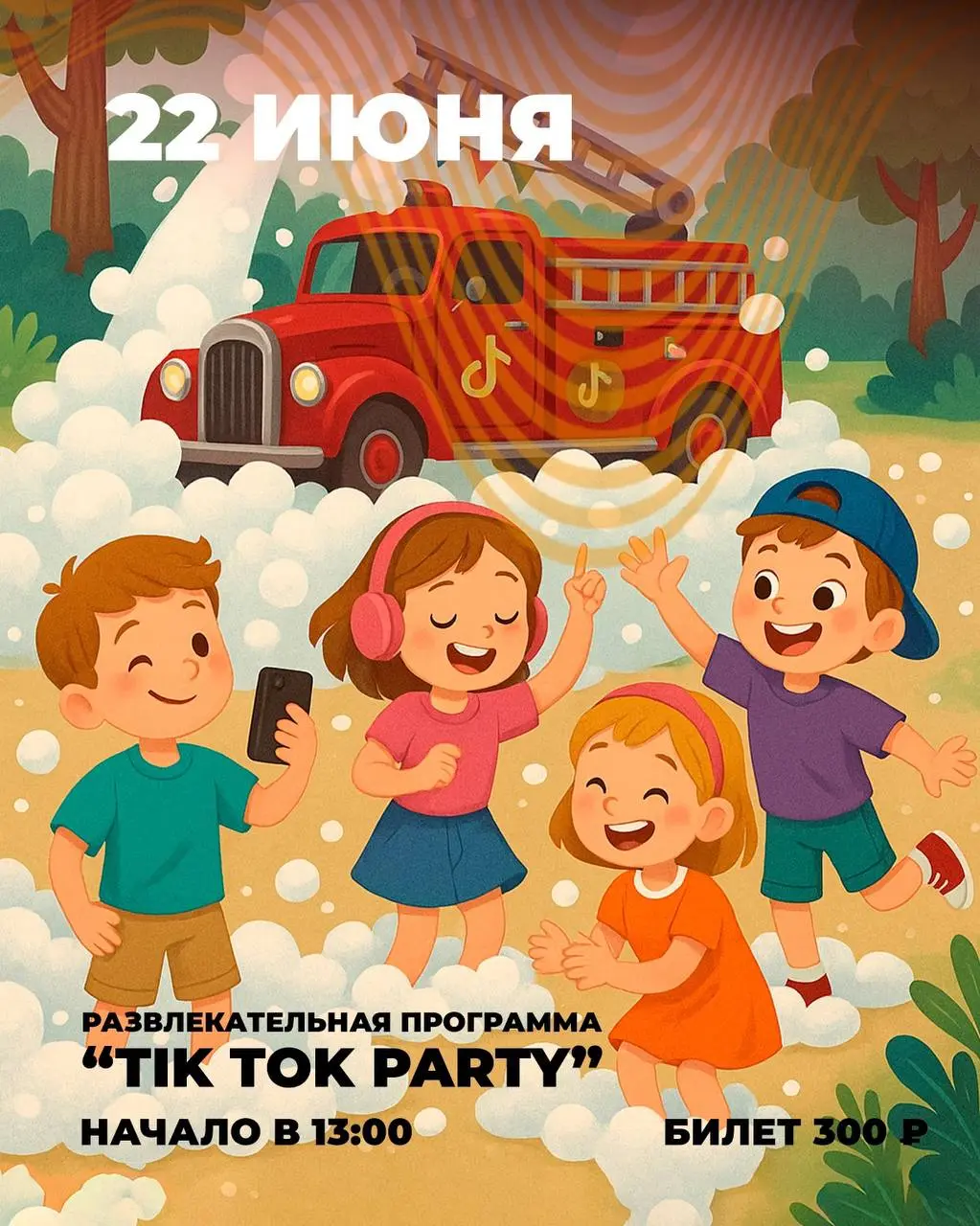 Развлекательная программа «TIK TOK PARTY»