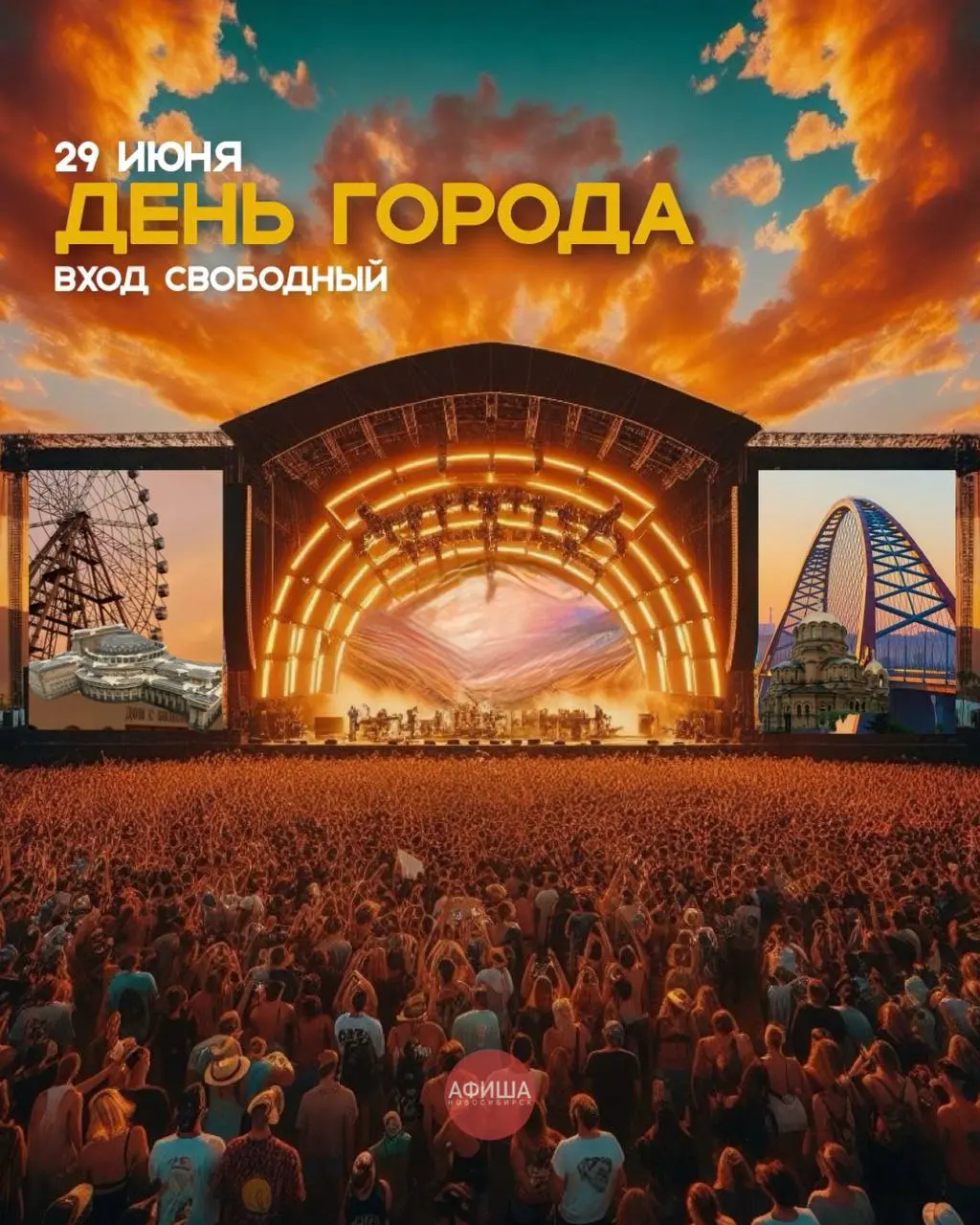 12 ОЖИДАЕМЫХ ФЕСТИВАЛЕЙ НОВОСИБИРСКА