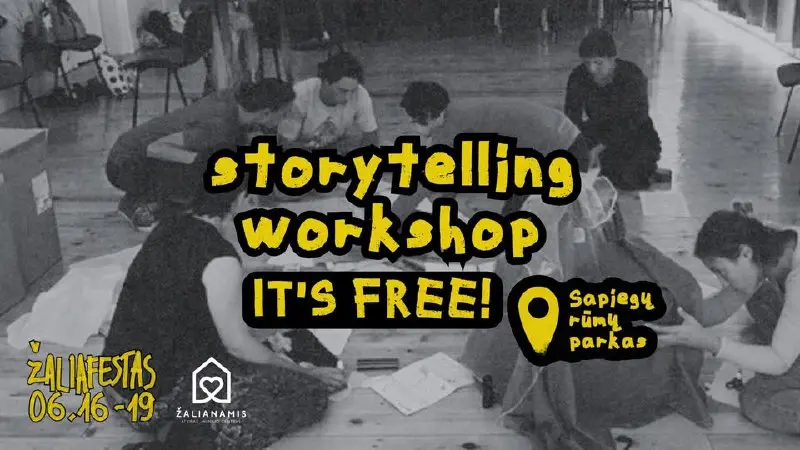Сторителинг воркшоп в Вильнюсе