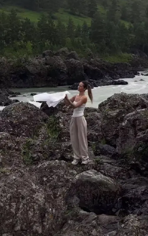 Юлия Паршута в Горном Алтае: "Батюшки, как же хорошо!"