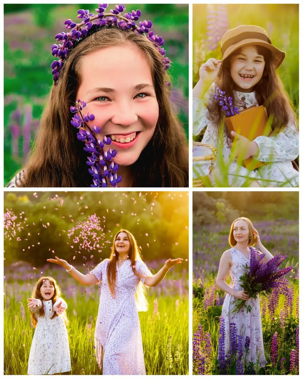Фотосессия в ЛЮПИНАХ 💛