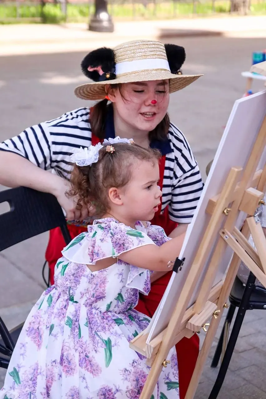 Бесплатный детский творческий пикник