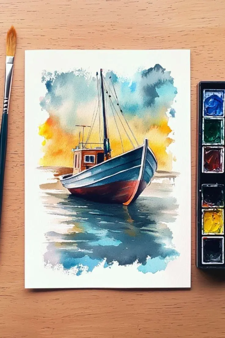 Мастер-класс по акварели для детей и взрослых