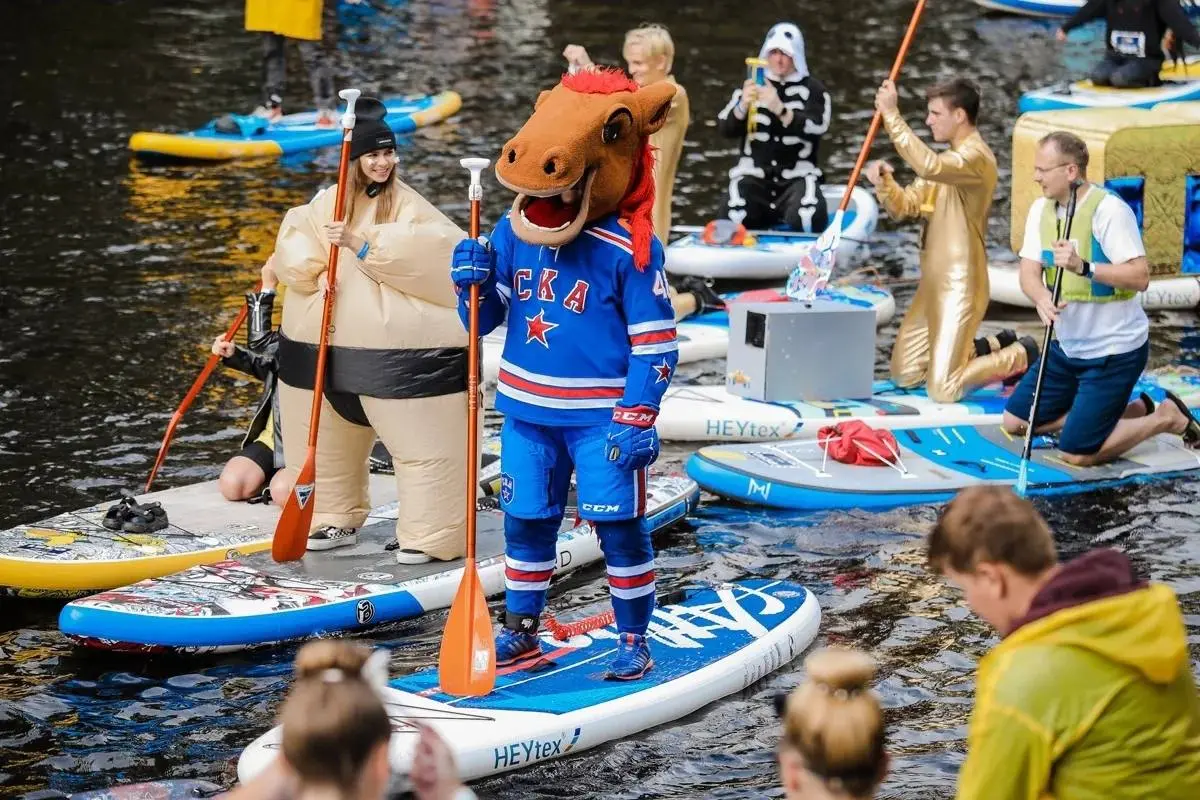 Международный фестиваль сапсерфинга «Фонтанка SUP»