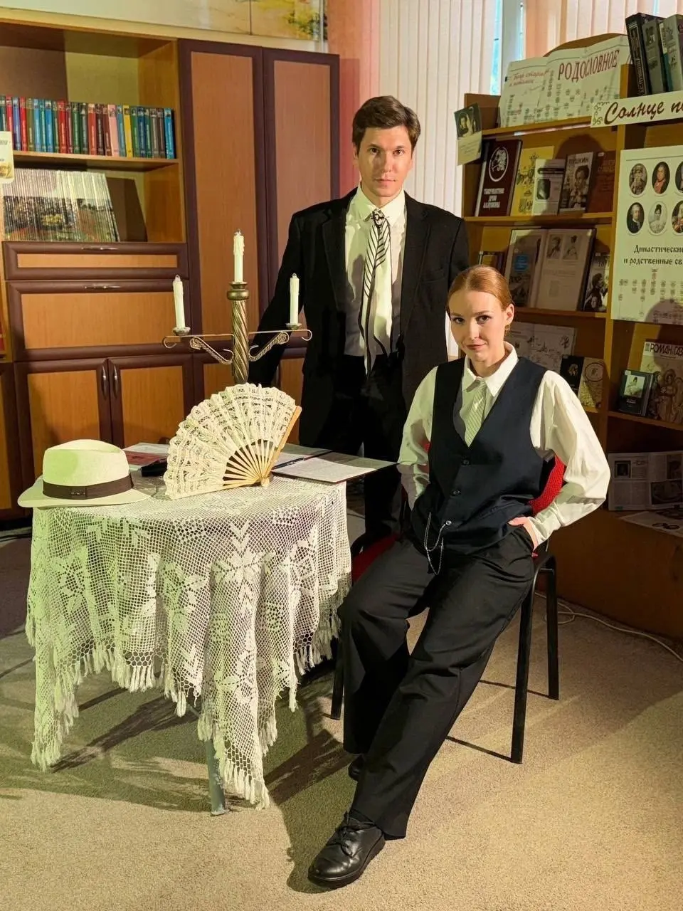 Потрясающая программа русских романсов и поэзии в центральной городской библиотеке