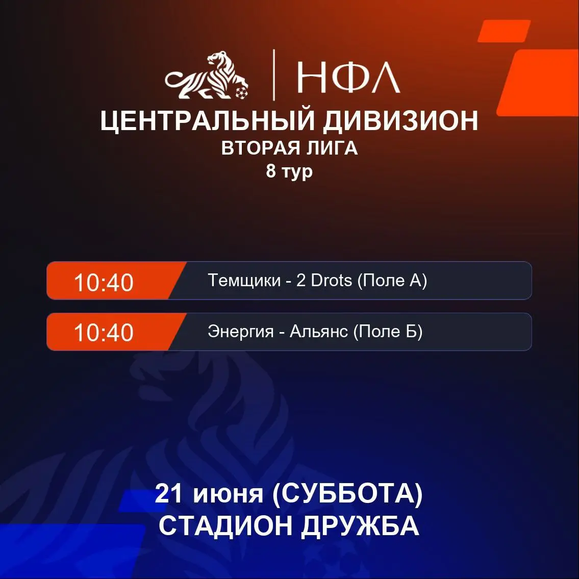 Неформальная Футбольная Лига (6+)