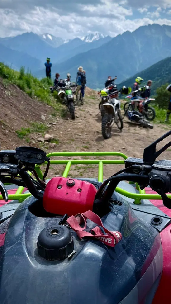 Открытие квадроэкскурсий на Теберде