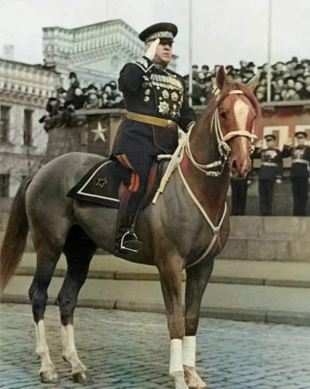 Парад Победы 24 июня 1945 года на Красной площади Москвы