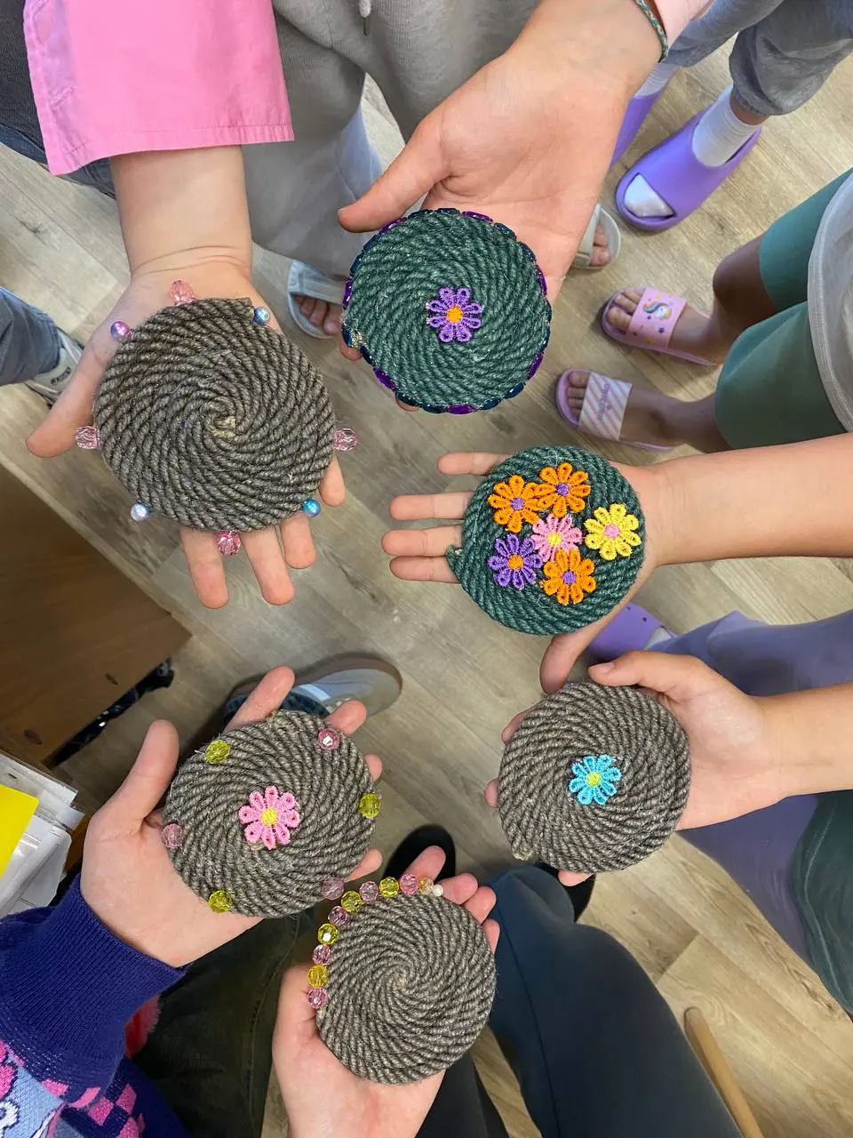 Мастер-класс «Подставка под горячее»