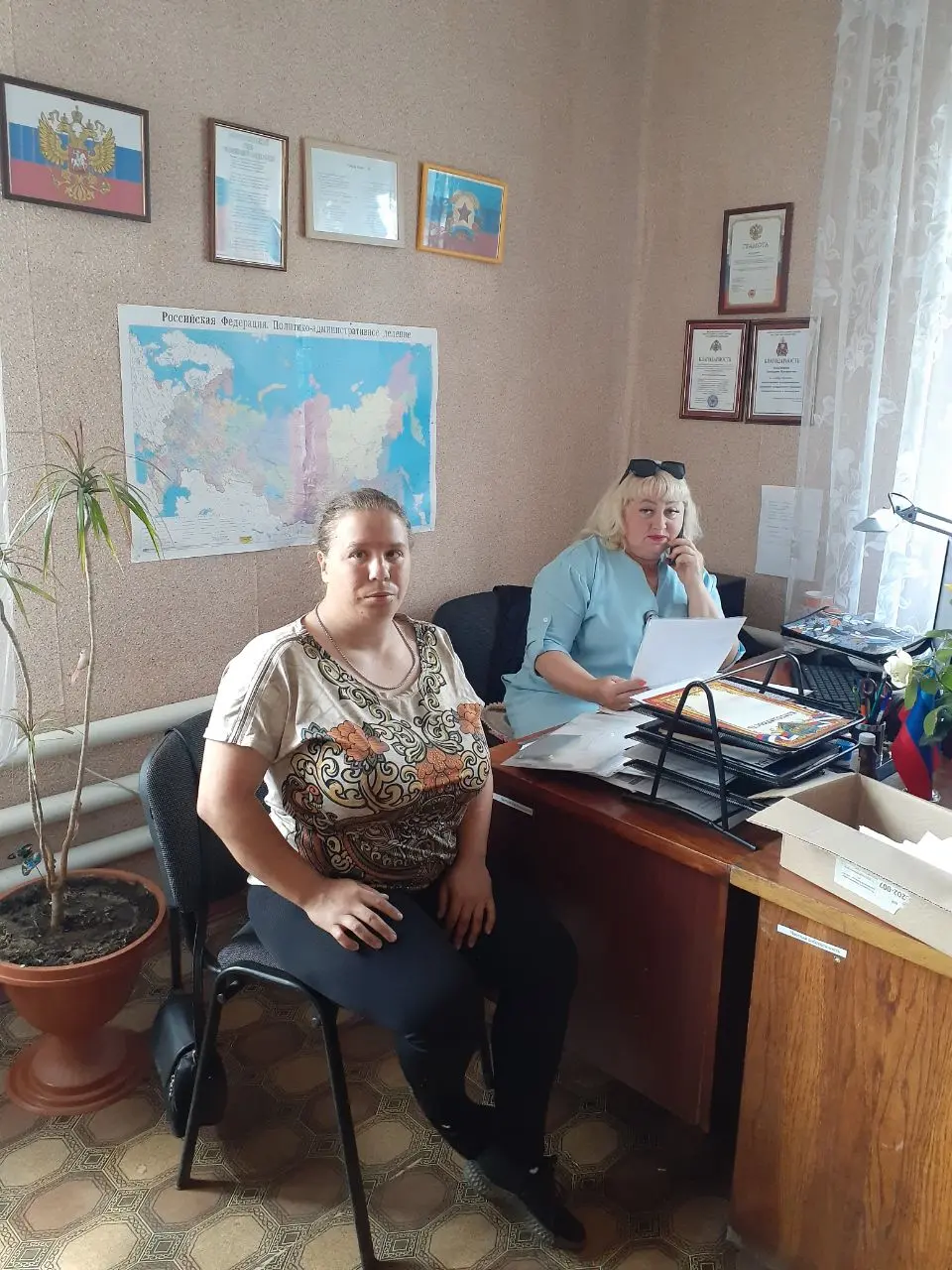 ежедневная работа с населением по различным вопросам, проводимая Великочерниговским отделом жизнеобеспечения